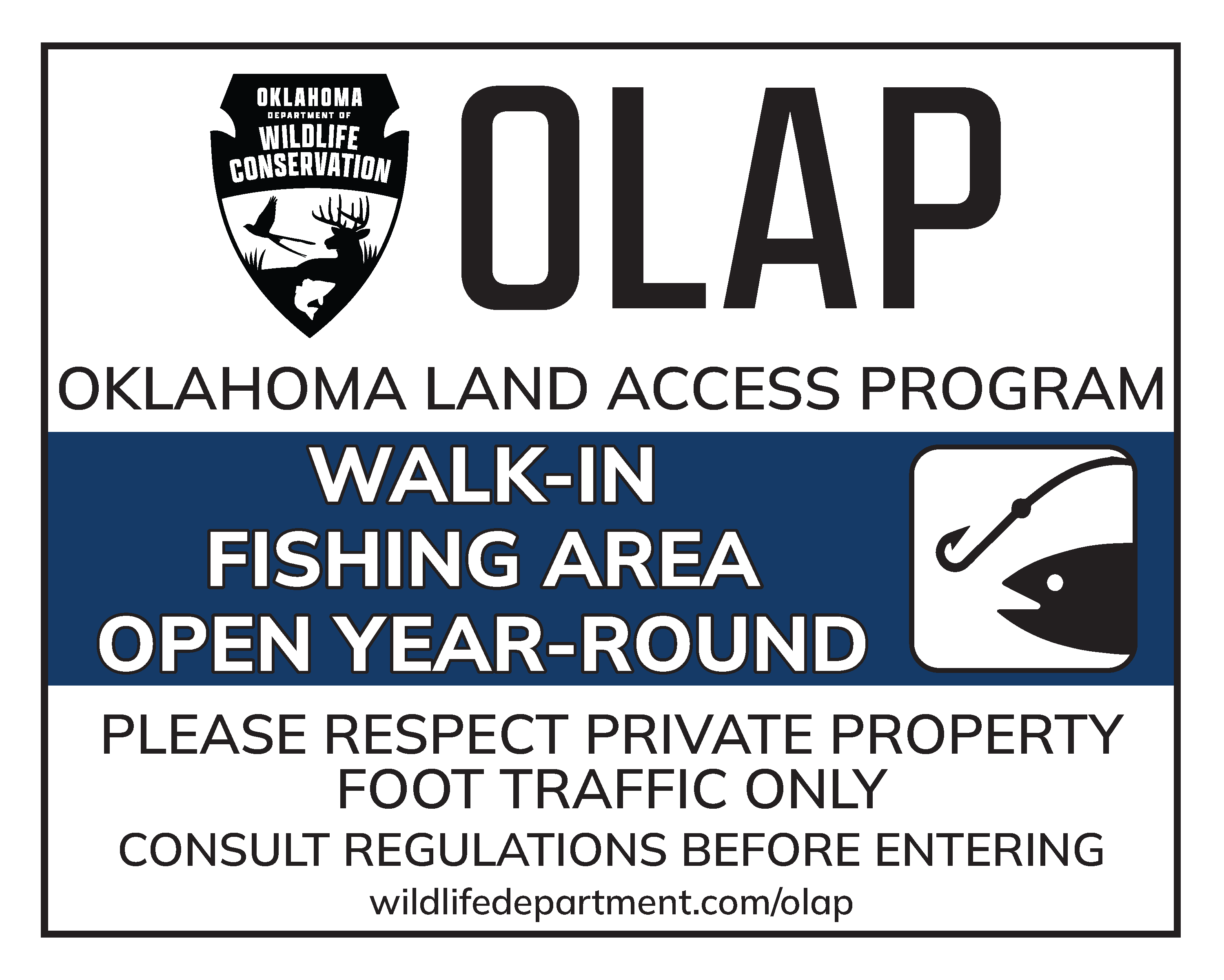 OLAP Rules & Regulations Oklahoma Department of Wildlife Conservation